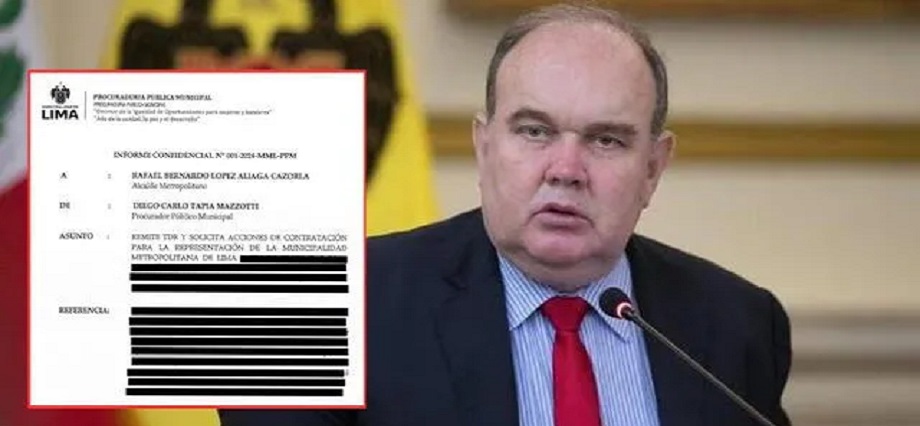 Gestión de Rafael López Aliaga oculta información en 2 contratos de más de 33 millones de soles