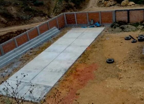 Huaso: obra en colegio del caserío de Intillacta se encuentra abandonada