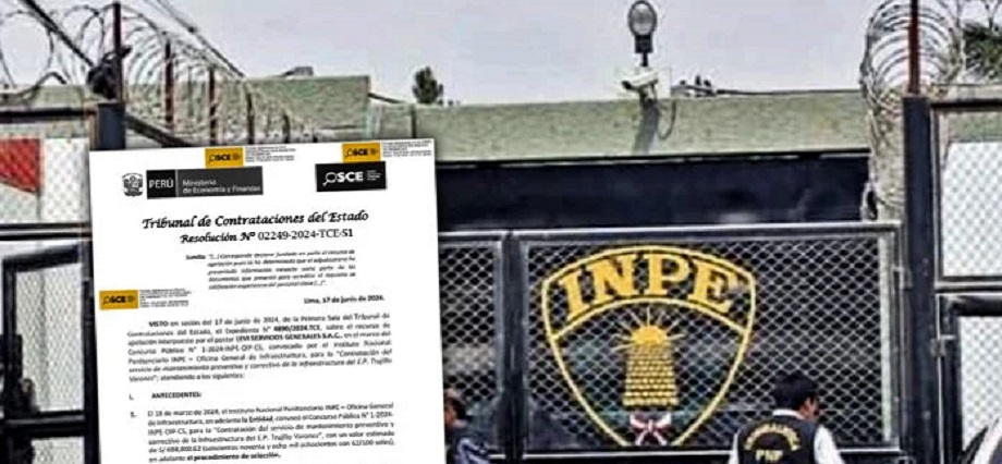 INPE: TCE anula buena pro a contratista Business Corporation North SAC por presentar información inexacta