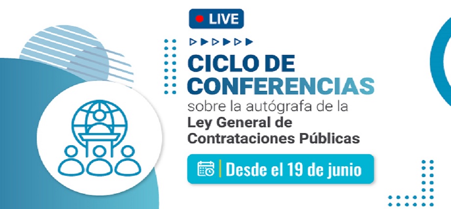 OSCE desarrollará conferencias virtuales sobre la autógrafa de la Ley General de Contrataciones Públicas