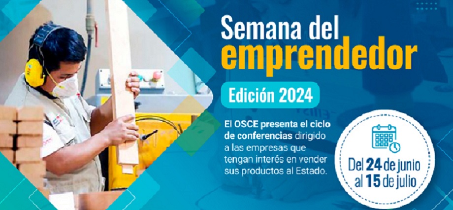 OSCE realiza la Semana del Emprendedor 2024 con expositores de más de 10 entidades