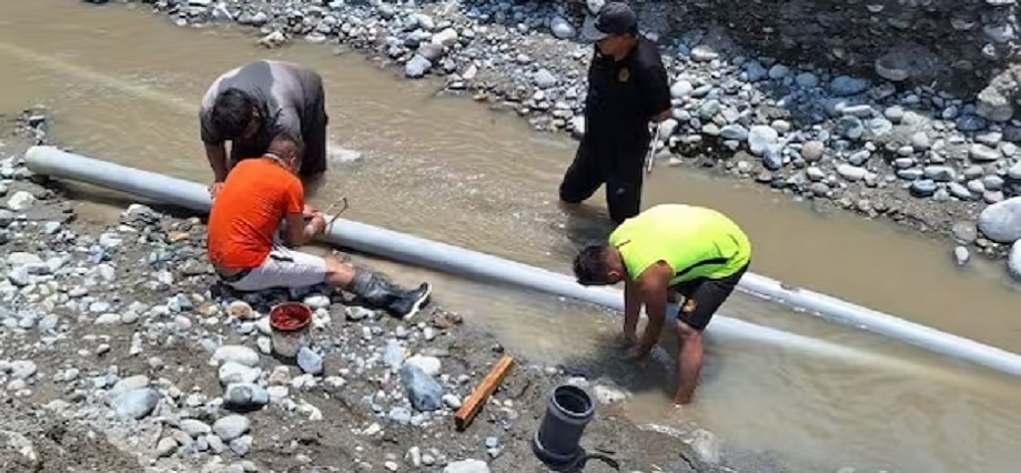Pisco: hallan irregularidades en obra del servicio de agua para riego del canal Bernales, en Humay
