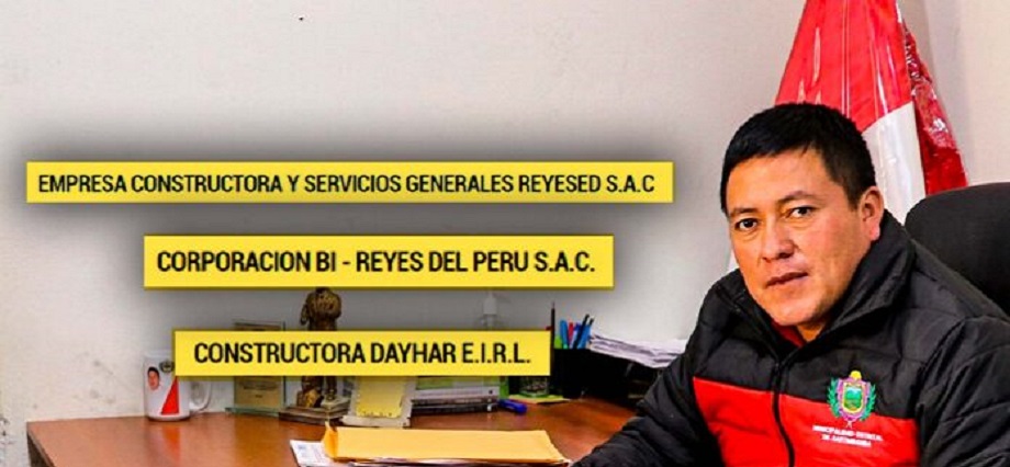 3 empresas contratan exclusivamente con municipio de Sartimbamba durante gestión de Robert Arteaga