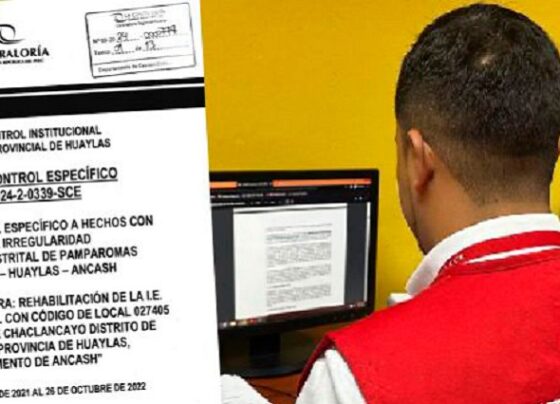 Áncash: detectan perjuicio de S/ 954 mil por obra inconclusa de colegio en Pamparomás