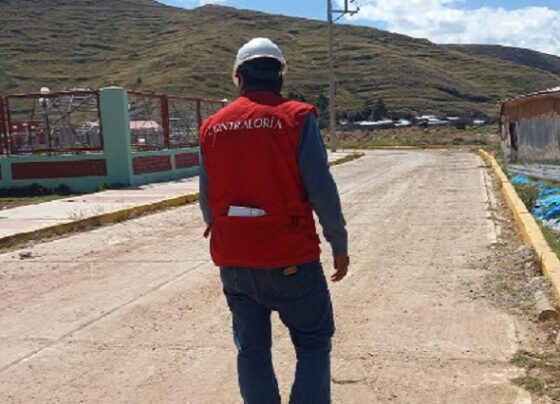 Contraloría: Irregularidades en obra vial generó perjuicio de S/ 634 mil