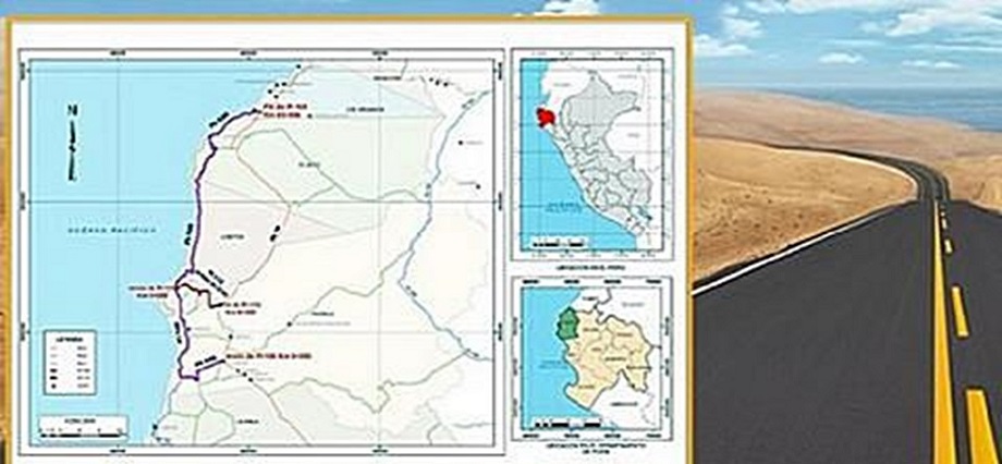 Costanera Tramo I Talara: estiman en más de S/ 339 millones construcción de ruta de 74.401 Km.