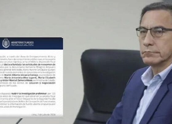 Fiscalía reabre investigación contra Martín Vizcarra por compra de pruebas rápidas para COVID-19