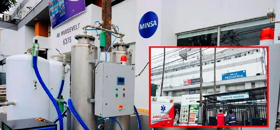 Hospital Casimiro Ulloa recibió donación de planta de oxígeno en 2021, pero por inacción de funcionarios no se usa