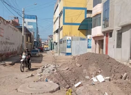 Lambayeque: Paralizan obra de renovación de pistas y veredas en el centro de Chiclayo