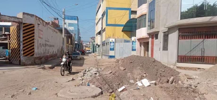 Lambayeque: Paralizan obra de renovación de pistas y veredas en el centro de Chiclayo