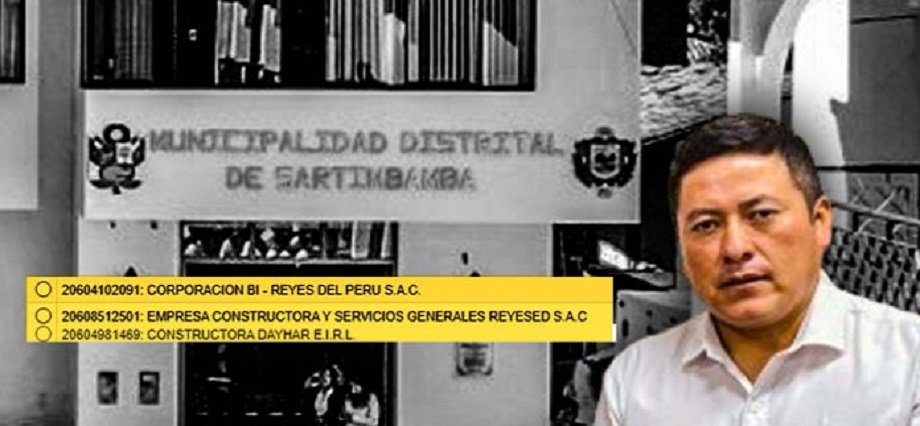 Piden que Contraloría audite licitaciones de empresas que solo han contratado con municipio de Sartimbamba