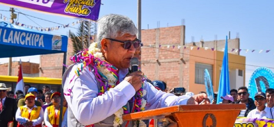 Tacna: Pascual Güisa alerta sobrevaloración en obra de saneamiento en Promuvi