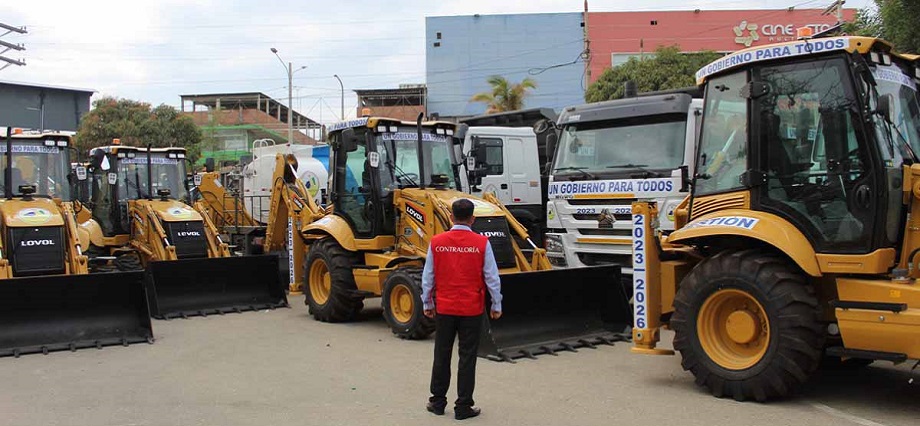 Tumbes: Contraloría reveló irregularidades y falta de sustento en compra de maquinaria