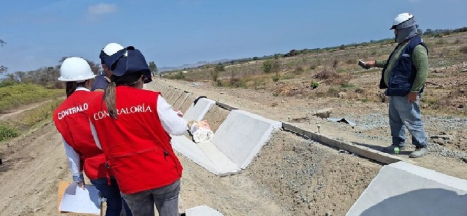 Advierten pagos por partidas no ejecutadas y deficiencias en obra de riego en Chiclayo