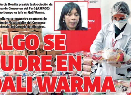 Algo se pudre en Qali Warma