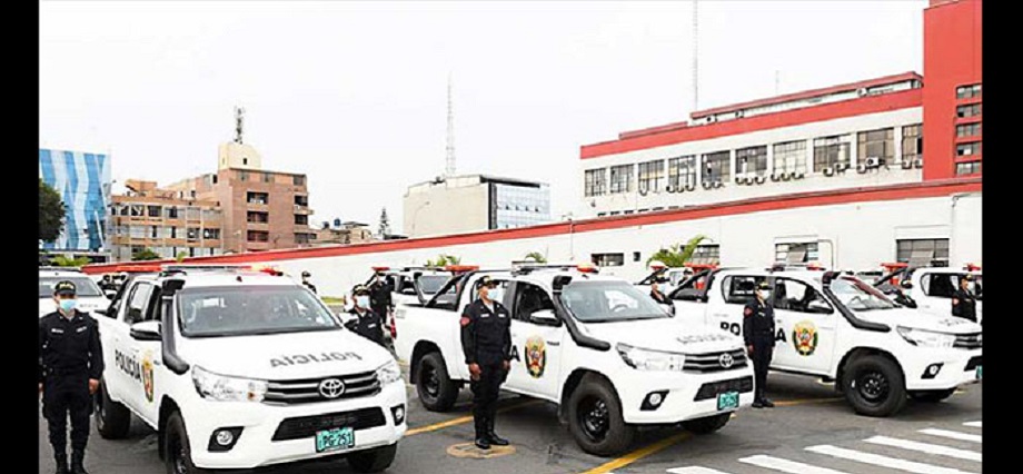 Gobierno Regional de Áncash lanza convocatoria para comprar 100 patrulleros