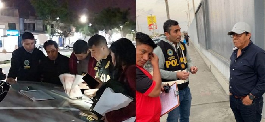 Áncash: 2 inspectores de obra son intervenidos tras recibir presuntas coimas