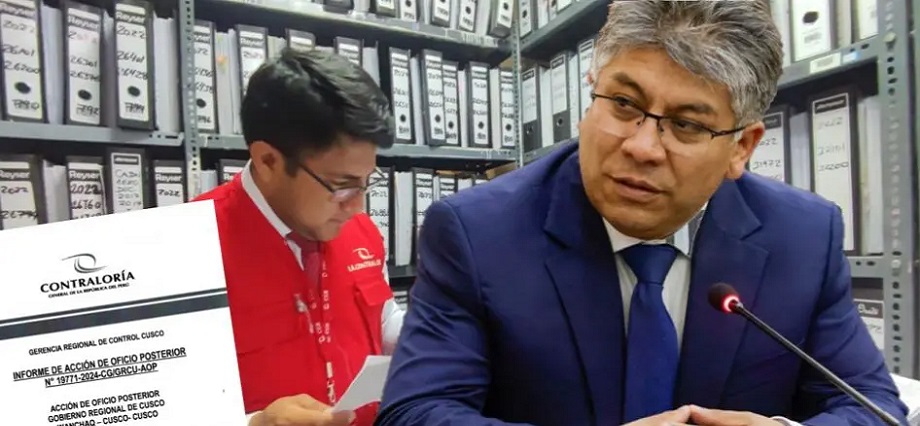 Cusco: detectan favorecimiento a una sola empresa en contrataciones del gobierno regional