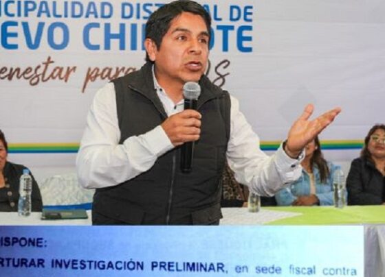 Fiscalía dispone investigar al alcalde de Nuevo Chimbote por organización criminal