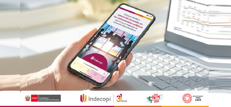 El Indecopi publica guía para identificar a consorcios inusuales o anticompetitivos en las contrataciones públicas