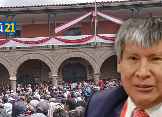 Paro contra Oscorima: Manifestantes toman las calles de Ayacucho por obras inconclusas