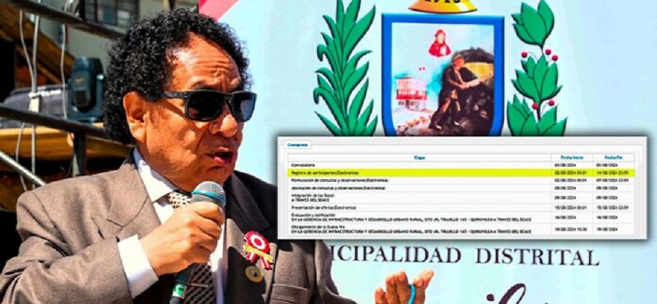 Quiruvilca: retrotraen a etapa de registro de participantes proceso de licitación de más de 2 millones de soles