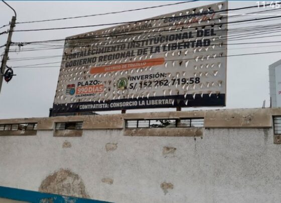 Ausencia de profesionales claves en construcción de obra del Gore La Libertad