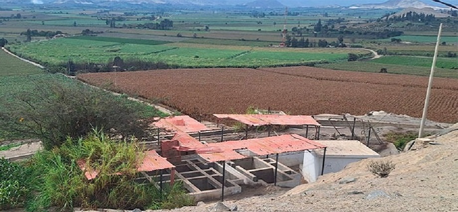 Obra de agua potable para anexo de Cascajal está abandonada hace 11 años