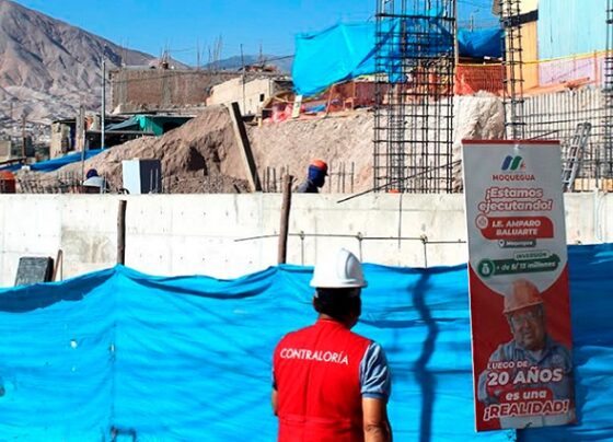 Contraloría alerta sobre deficiencias en obra de colegio de Moquegua