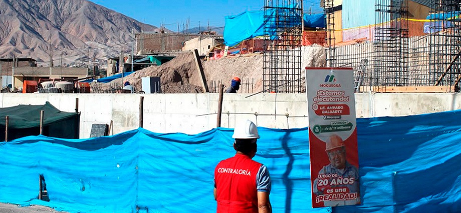 Contraloría alerta sobre deficiencias en obra de colegio de Moquegua