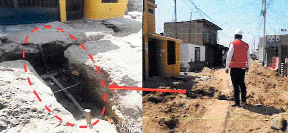 Chincha: cuatro situaciones adversas en obra de agua potable y alcantarillado de León de Vivero
