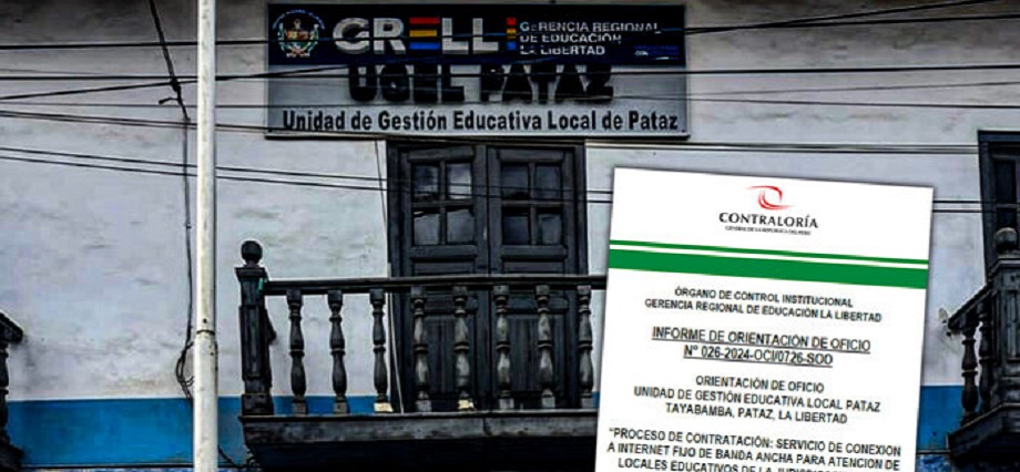 Comité de selección de Ugel Pataz descalifica irregularmente a postor en cuestionada licitación