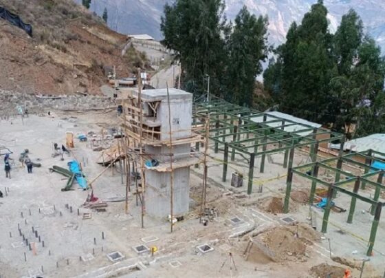 Huánuco: Construcción del centro de salud Huacaybamba avanza muy lento por culpa de consorcio