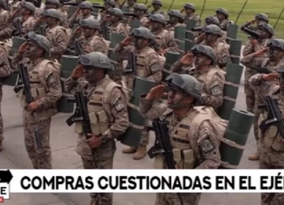 Ejército del Perú: denuncian presunta corrupción en compra de armamento de dudosa calidad