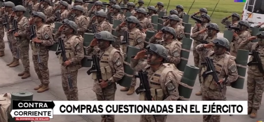 Ejército del Perú: denuncian presunta corrupción en compra de armamento de dudosa calidad