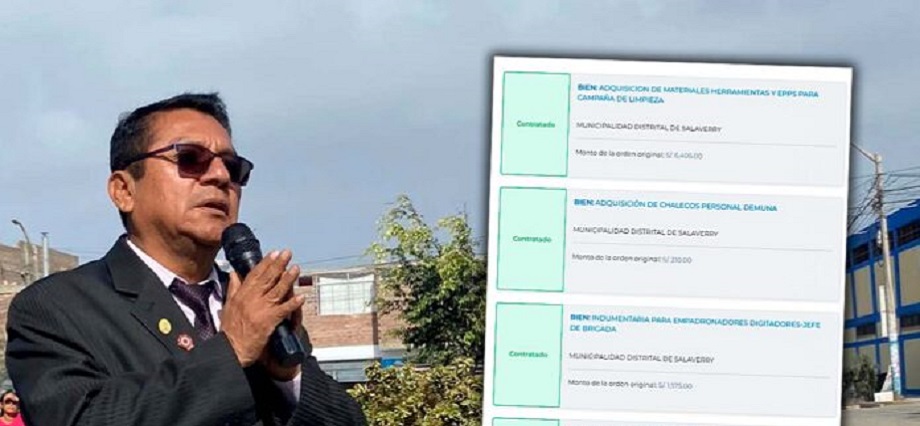 Empresaria obtiene 21 contratos con municipio de Salaverry: se inscribió en SUNAT y a la semana es proveedora de gestión de Arroyo