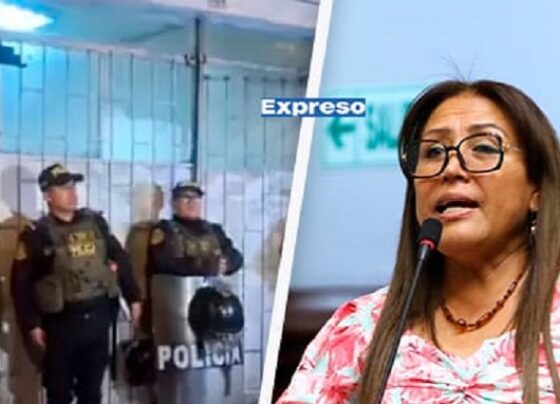 Elizabeth Medina: Eficcop allana vivienda de congresista por presunta corrupción en Huánuco