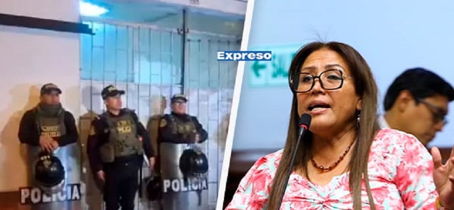 Elizabeth Medina: Eficcop allana vivienda de congresista por presunta corrupción en Huánuco