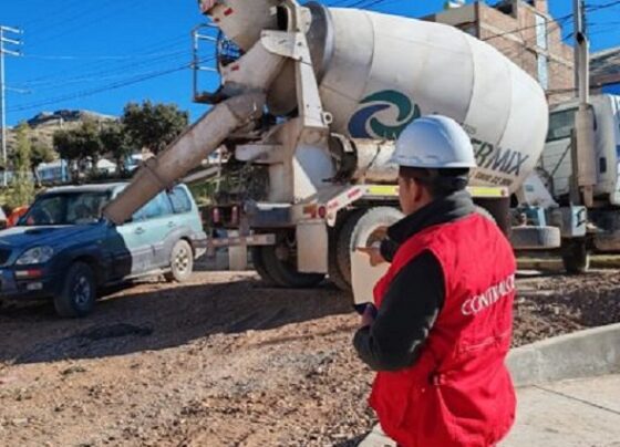 Puno: Contraloría alerta supuesto «faenón» en obra vial de Chanu Chanu