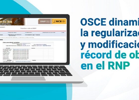OSCE dinamiza la regularización del récord de obras en el RNP