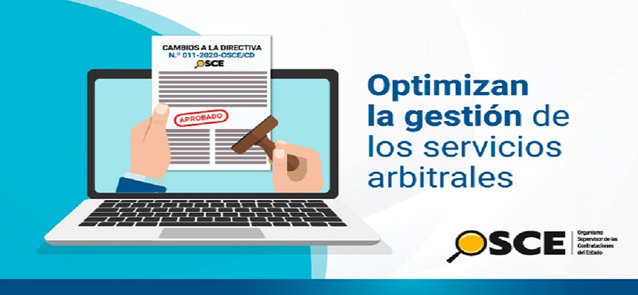 OSCE optimiza la gestión de los servicios arbitrales