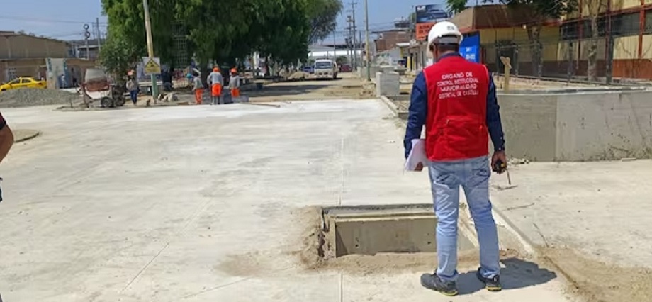 Piura: Hallan deficiencias en obra de la Av. Corpac de Castilla
