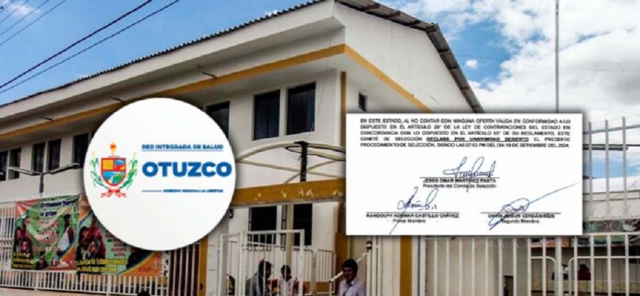 Se cae proceso de licitación para mantenimiento de los 34 centros de salud de la Red de Salud de Otuzco