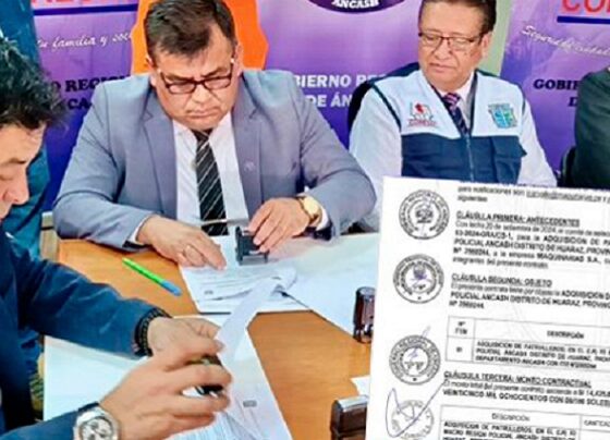 Áncash: GRA concreta adquisición de 100 patrulleros para la región