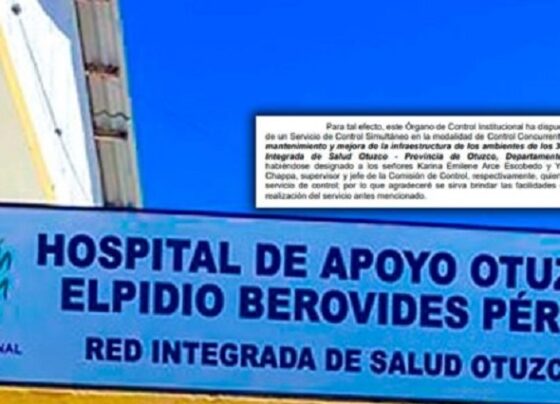 Contraloría interviene Red de Salud Otuzco por cuestionada licitación de 34 centros de salud