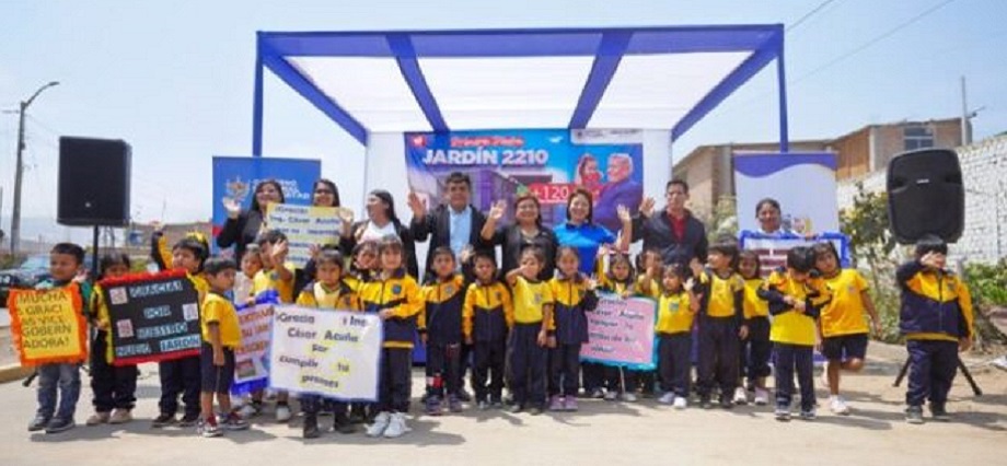 Después de 16 años, gore inicia construcción de jardín 2210 para 120 niños de El Milagro