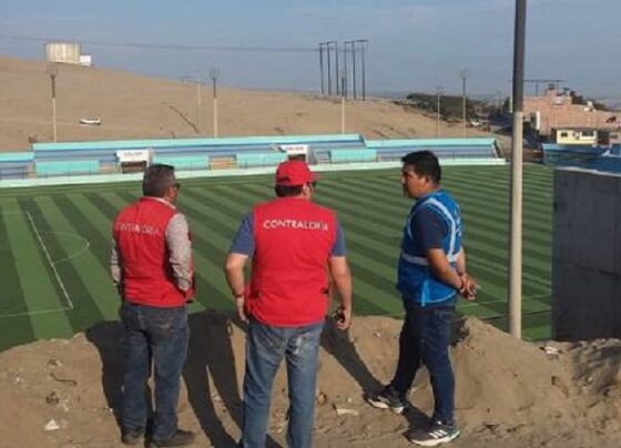 Chimbote: complejo deportivo de S/13.4 millones presenta fallas estructurales