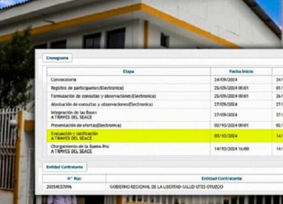 Por quinta vez reprograman buena pro de licitación de 34 centros de salud en Otuzco
