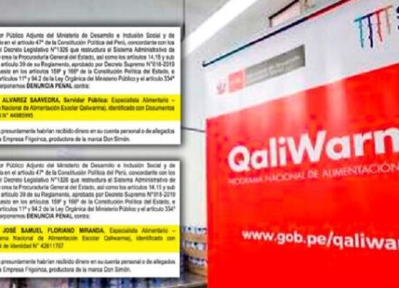 Procuraduría del MIDIS denuncia a dos funcionarios de Qali Warma de Cajamarca y Ancash