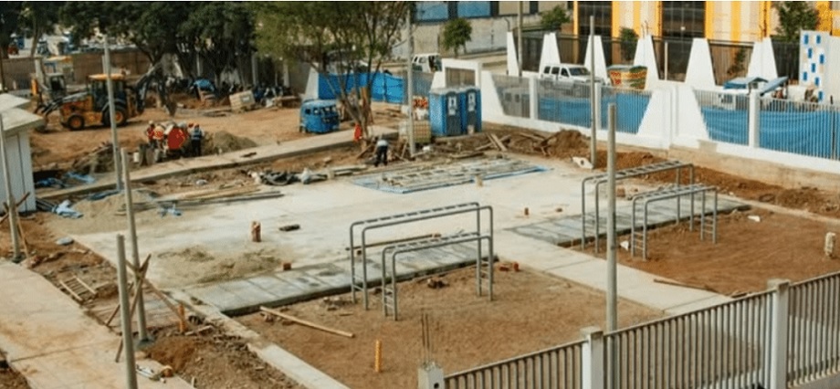 Con cuatro meses de atraso, contratista entregará obra del Nuevo Parque de San Pedro la próxima semana